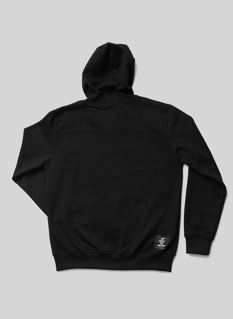 moletom masculino aberto com capuz e bolso canguru felpado jonny size cor preto 0011b