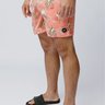 shorts praia boxer masculino curto estampado jonny size flamingo 0023c