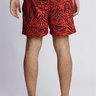 shorts praia boxer masculino curto estampado jonny size vermelho 0001d