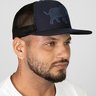 bone institucional tela elefante snapback aba reta marinho a