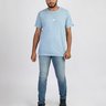 calca jeans slim institucional ii ligth 0018a