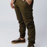 calca jogger masculina sarja elastano jonny size militar 0037c