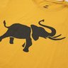 camiseta basica amarela estampa elefante 0006b
