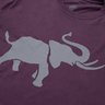 camiseta basica borgonha estampa elefante 0006b