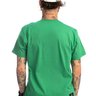 camiseta masculina algodao basica elefante verde 00006c