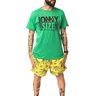 camiseta institucional logomania rabisco jonny size verdel 00141a