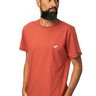 camiseta masculina algodao basica elefante madeira 00001b