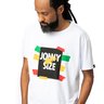 camiseta rasta lavada stone jonny size etiqueta adesivos branco 0133b