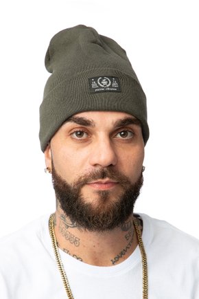 gorro jonny size roots tricot c dobra e etiqueta verde jet b