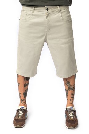 bermuda js institucional 5 pockets sarja cor firme basic areia 0056 a