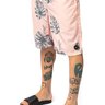 shorts praia boxer js longo roots full print costela de adao coral 0033b