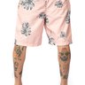 shorts praia boxer js longo roots full print costela de adao coral 0033c