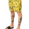 shorts praia boxer js curta rasta full print cannabis 0034b