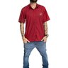 camisa basica lisa estampa peito vermelho0058a