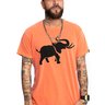 camiseta jonny size institucional elefantao stone laranja 0037b