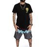 camiseta jonny size rasta leao stone preto 0159a
