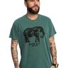 camiseta jonny size elephant p stone verde jet 0155b