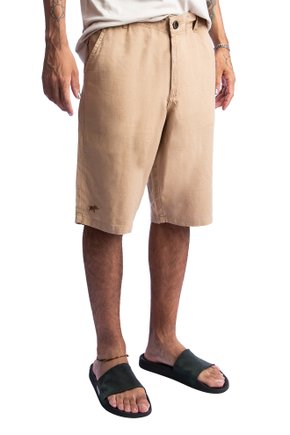 bermuda linho jonny size areia 4