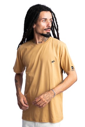 camiseta basica elefantinho mostarda jonny size 3