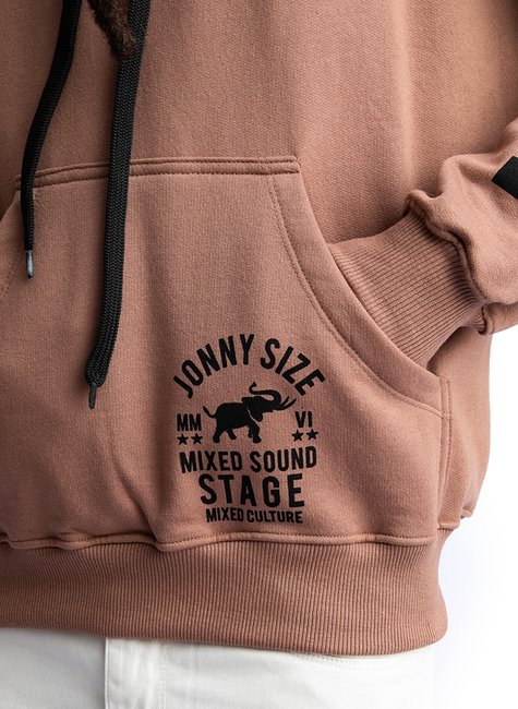 moletom stage com capuz jonny size estampa manga chocolate 6