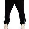 calca de moletom jogger estampa perna jonny size preto 2