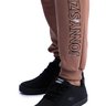 calca de moletom jogger estampa perna jonny size chocolate 4