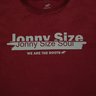 camiseta jonny size roots soul tracado cabernet 0171b