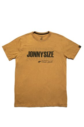camiseta jonny size roots js true soul icones mostarda 0170a