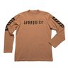 camiseta ml estampa mangas jonny size chocolate 00163a