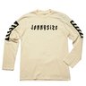 camiseta ml estampa mangas jonny size offwhite 00163a